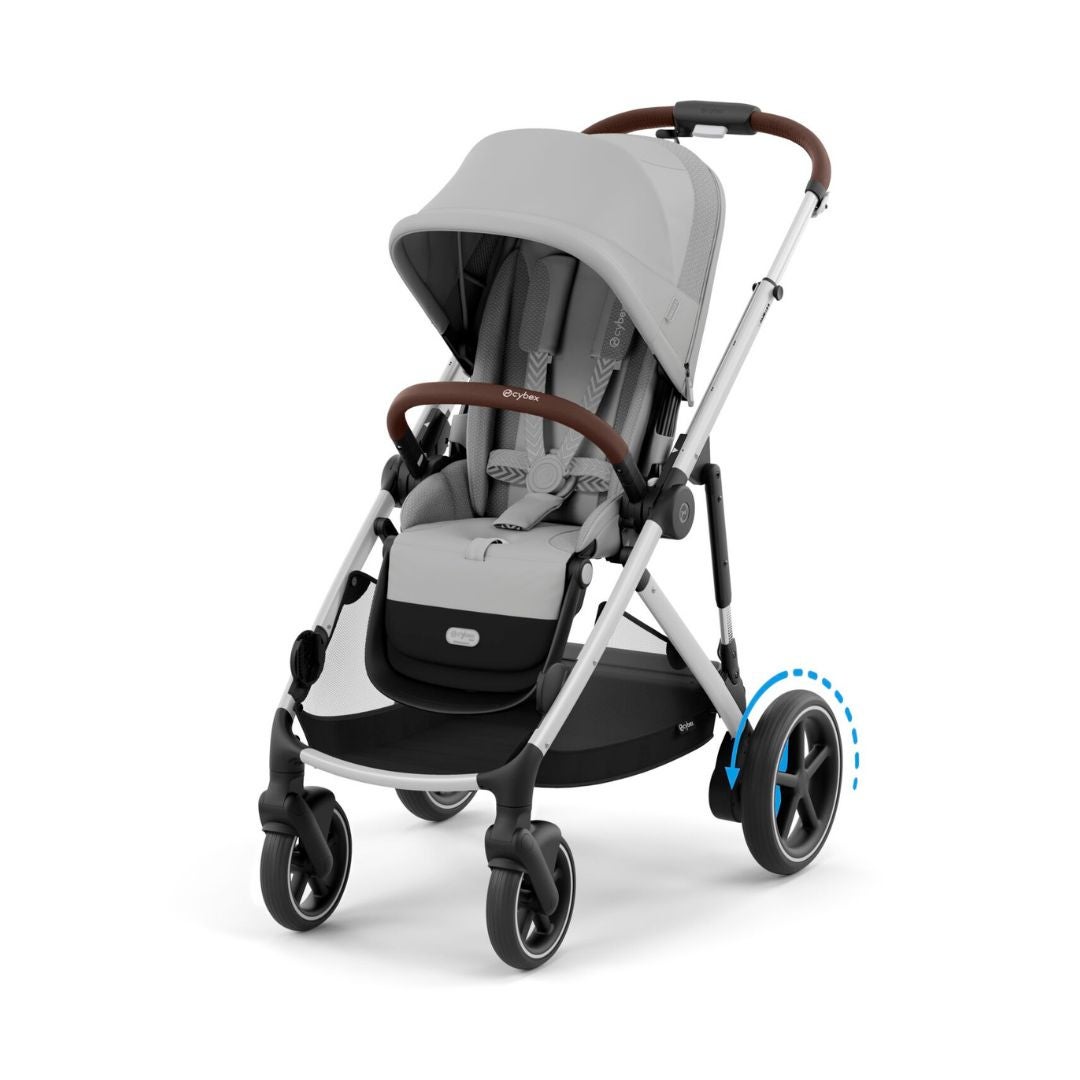 Cybex eGAZELLE S lastenrattaat Stone Grey (kivenharmaa)