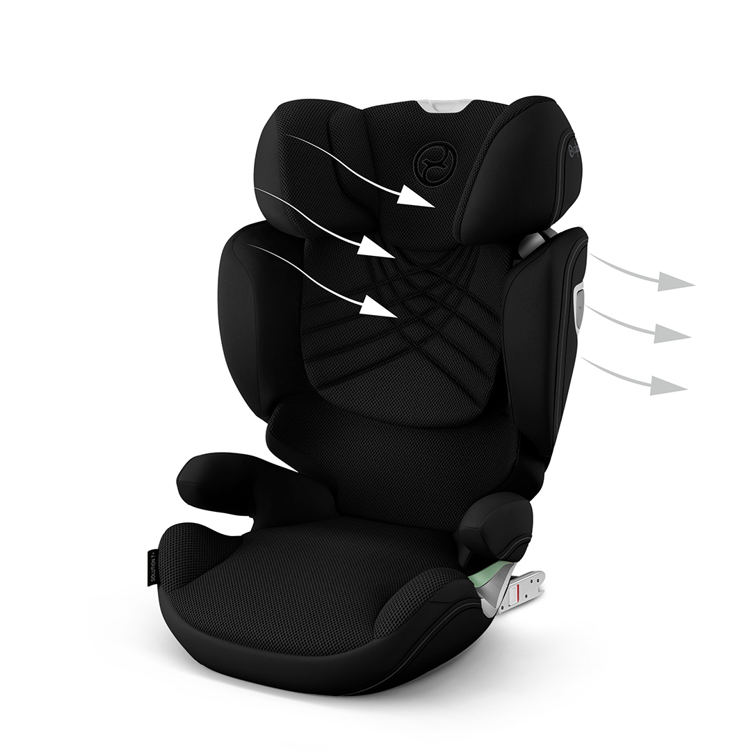 Cybex Solution T i-Fix -istuintuki Sepia Black Plus (musta)