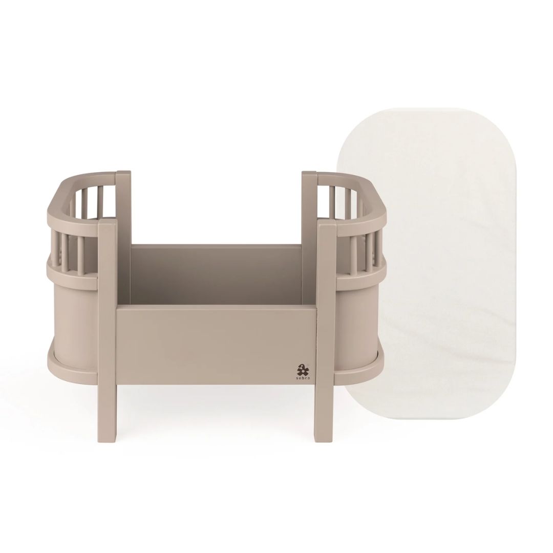Sebra nukensänky + patja Jetty Beige