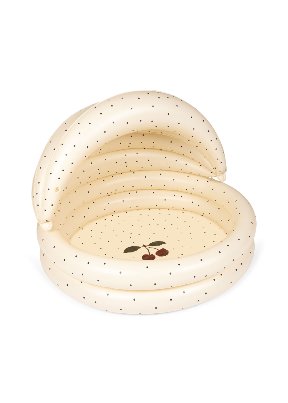 Konges Sløjd Pool With Canopy Navy Dots-One Size