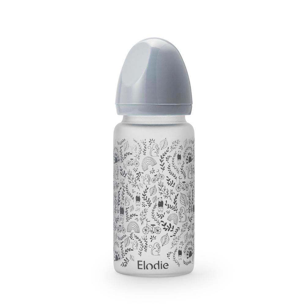 Elodie Details Lasinen tuttipullo Monkey Sunrise