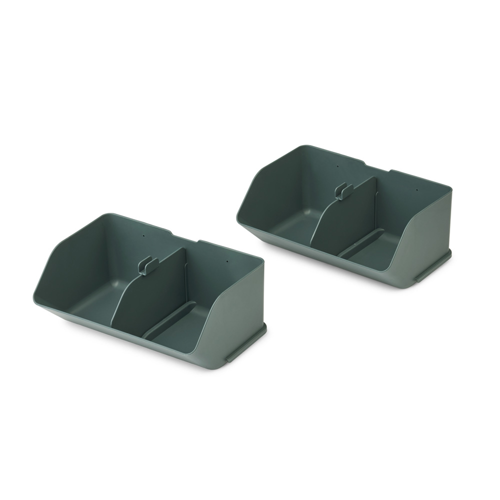 Liewood Rosemary Desktop Organizer M 2-Pack Whale blue 7130