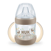 NUK for Nature Learner läikkymätön juomakuppi Cream 6m