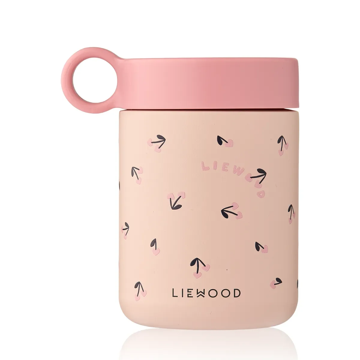 Liewood Kiani ruokatermos Mini Cherry heart / Rosey
