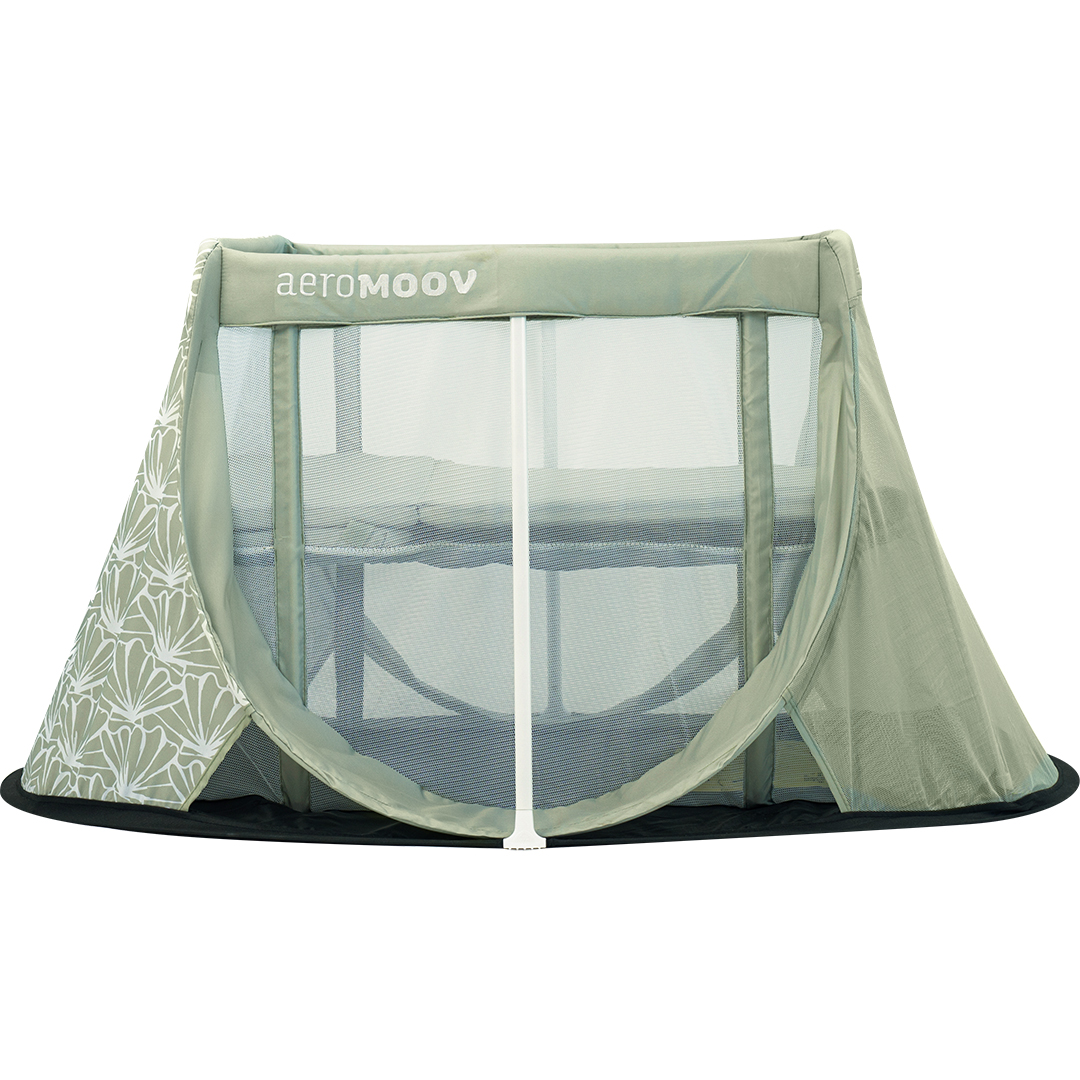 AeroMoov Pop-up-matkasänky Seashell Oliivi